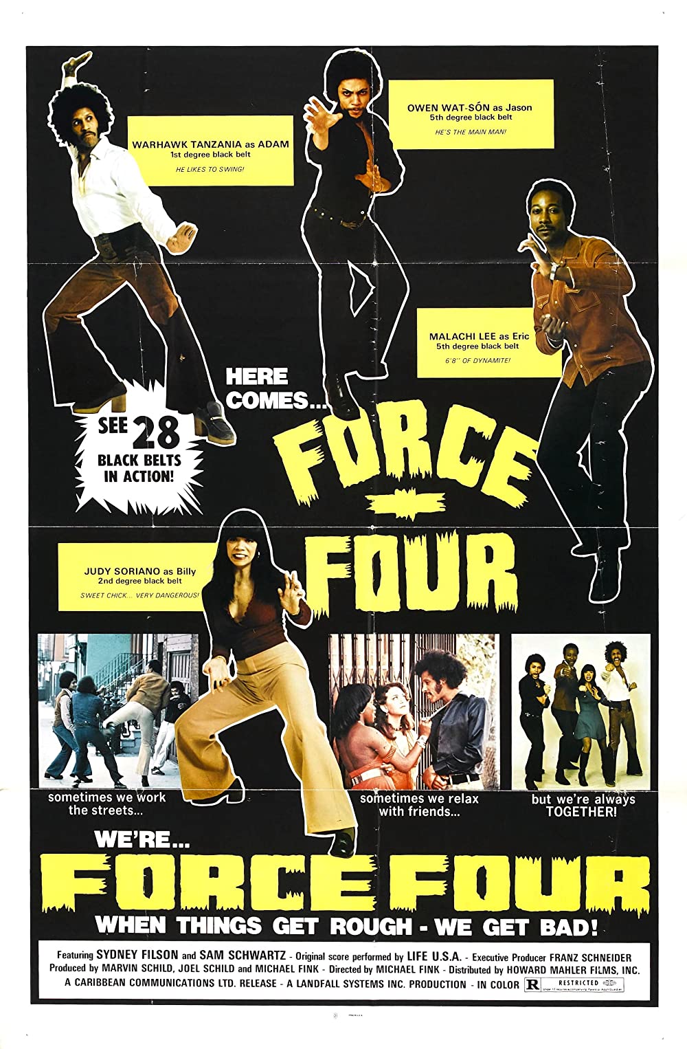 Force Four movie poster